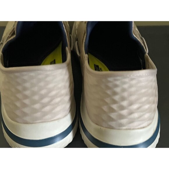 Skechers Mens Slip-Ins with Air-Cooled Memory Foam Sneakers Size 9.5 Beige - Picture 5 of 8